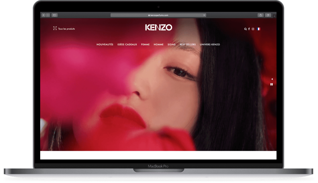 mockup desktop kenzo